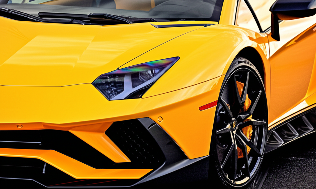 Luxury car detailing