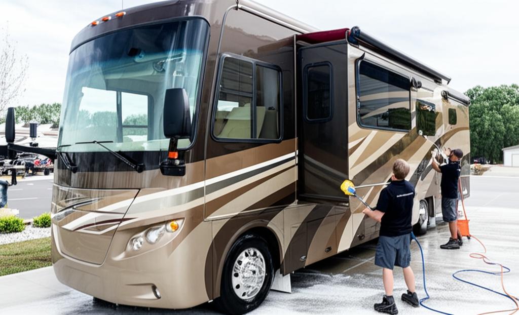 Motorhome detailing