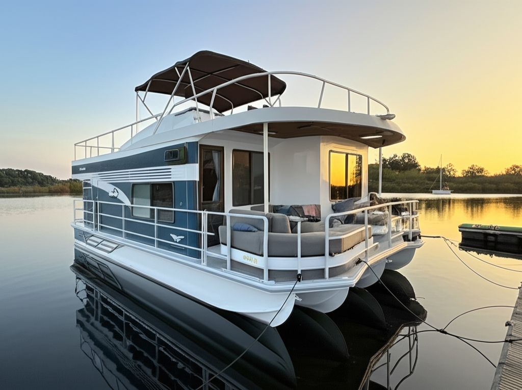 Houseboat detailing